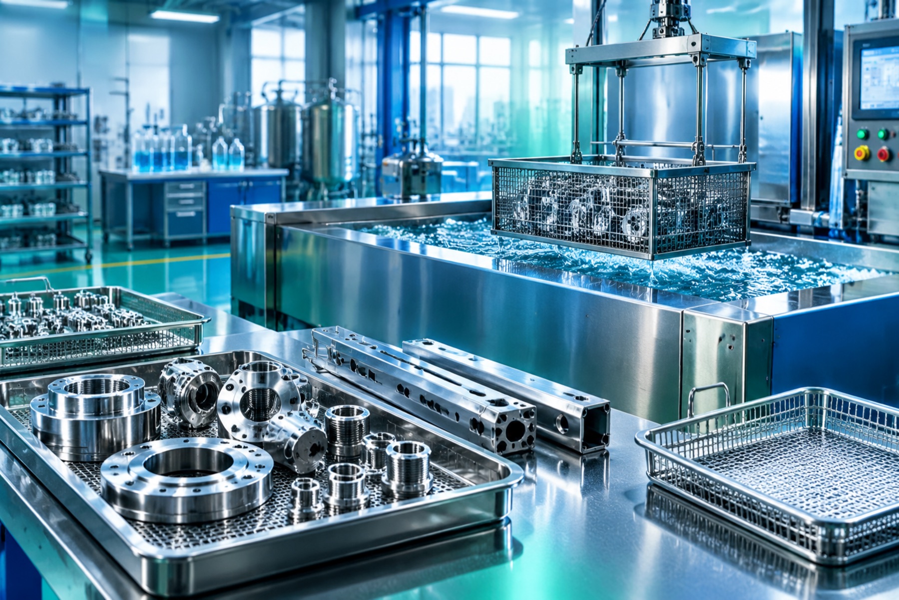 Industrial-cleaning application